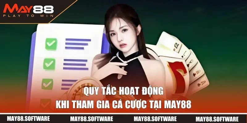 Quy tắc hoạt động khi tham gia cá cược tại MAY88
